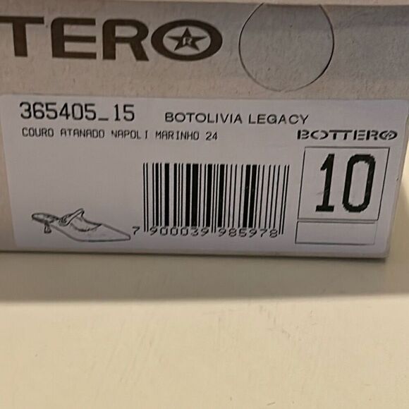 Bottero Women's Size 10 Botolivia Legacy Shoes Leather Kitten Heel Mary Jane NWT - Picture 11 of 14